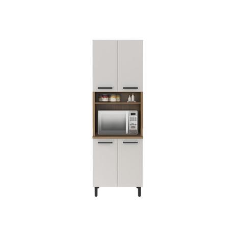 Paneleiro Para Forno New Jazz 4 Portas Itatiaia Off White 70cm - Itatiaia Moveis Menor preço em Paneleiro Para Forno New Jazz 4 Portas Itatiaia Off White 70cm - Itatiaia Moveis