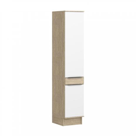 Paneleiro Simples 2 Portas 1 Gaveta com Rodapé Modulado Slim Decibal Acácia/Branco é boa?