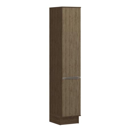 Menor preço em Paneleiro Simples 2 Portas com Rodapé 40cm Lis Decibal Cedro/Wood