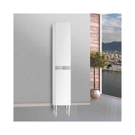 Paneleiro Simples Ébano Branco - CHF Móveis - Chf moveis Menor preço em Paneleiro Simples Ébano Branco - CHF Móveis - Chf moveis