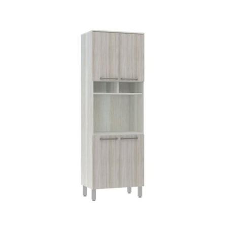 Paneleiro Torre Luciane 70 cm Samia 4 Portas com Nicho Menor preço em Paneleiro Torre Luciane 70 cm Samia 4 Portas com Nicho