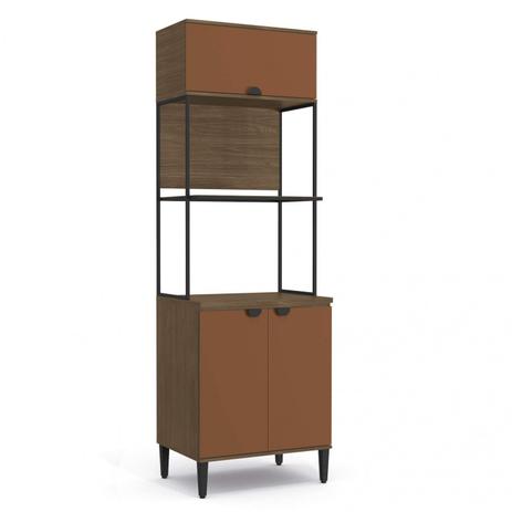 Paneleiro Torre Quente 3 Portas Pop PO015 Kappesberg Jacarandá/Terracota é boa?