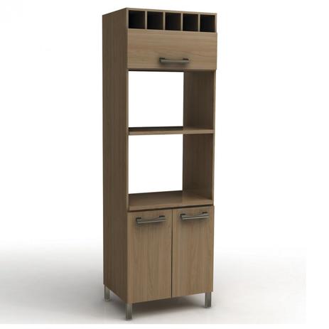 Paneleiro Torre Quente Duplo 3 Portas com Nicho D729 Sense Kappesberg Nature Menor preço em Paneleiro Torre Quente Duplo 3 Portas com Nicho D729 Sense Kappesberg Nature