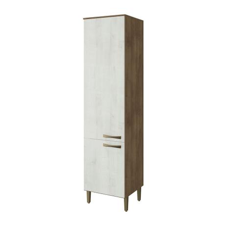 Paneleiro Viena 1329 com 2 Portas 3 Prateleiras Casamia - Dark/Snow é boa?