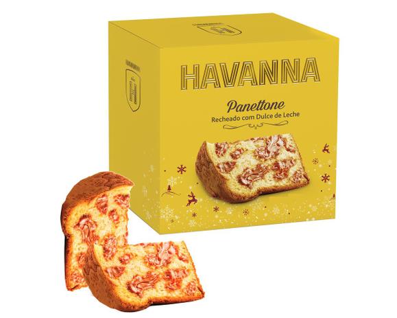 Panettone Havanna Recheado de Doce de Leite 700g Menor preço em Panettone Havanna Recheado de Doce de Leite 700g