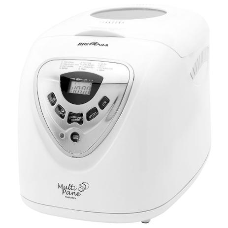 Panificadora Britânia Multipane 550W Branco 12 Programas 127V - Britania Menor preço em Panificadora Britânia Multipane 550W Branco 12 Programas 127V - Britania