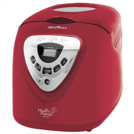 Panificadora Multipane Britânia 220V Vermelho Menor preço em Panificadora Multipane Britânia 220V Vermelho