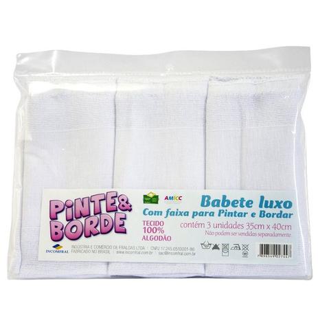 Pano de Boca Pinte e Borde Branco com 03 unidades - Incomfral é boa?