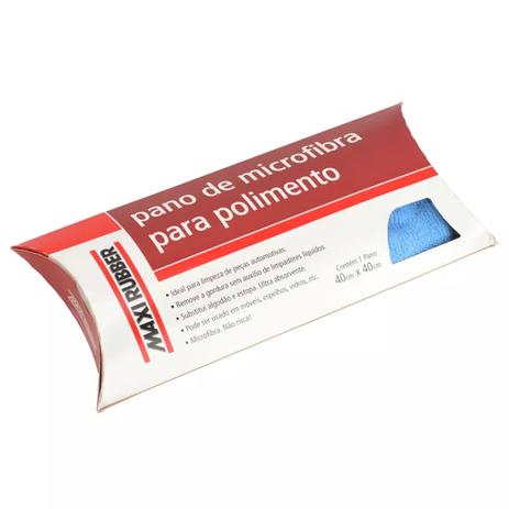 Pano De Microfibra Para Polimento Maxi Rubber 40cm X 40cm Menor preço em Pano De Microfibra Para Polimento Maxi Rubber 40cm X 40cm