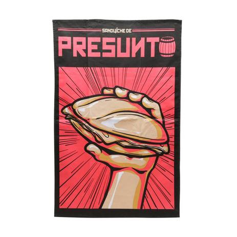 Pano de prato algodão chaves sanduíche de presunto - Urban é boa?