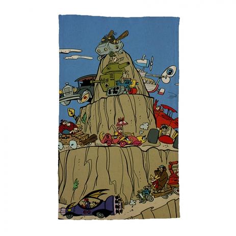 Pano De Prato Algodao Hb Wacky Race Corrida Montanha - Metropole é boa?