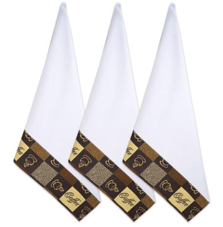 Pano de prato café kit 3 peças - Recanto da costura é boa?