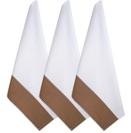 Pano De Prato Listra Marrom Kit 3 Peças - Recanto da costura é ruim? Pano De Prato Listra Marrom Kit 3 Peças - Recanto da costura é boa?