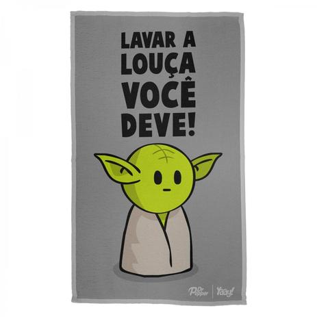 Pano de Prato Mini Yoda - Yaay Menor preço em Pano de Prato Mini Yoda - Yaay
