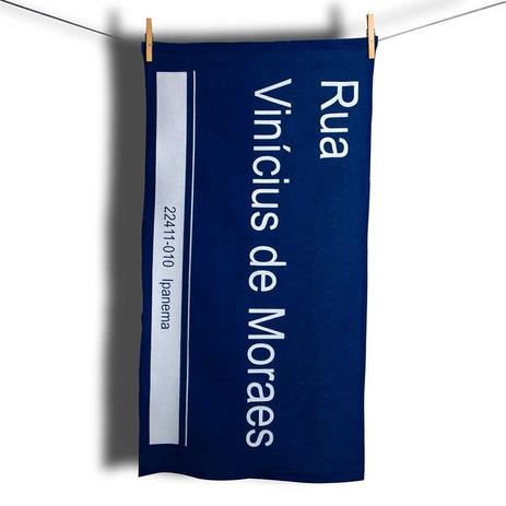 Pano de Prato Placa RJ Vinicius de Moraes - Ateliêr laço rosa é boa?