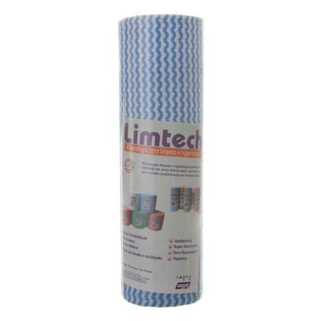 Pano Multiuso Azul Rolo com 30cm x 30m Limtech/Ober Menor preço em Pano Multiuso Azul Rolo com 30cm x 30m Limtech/Ober