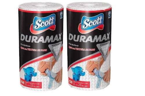 Pano Multiuso Branco Duramax Scott Com 2x 58 = 116 Panos Menor preço em Pano Multiuso Branco Duramax Scott Com 2x 58 = 116 Panos