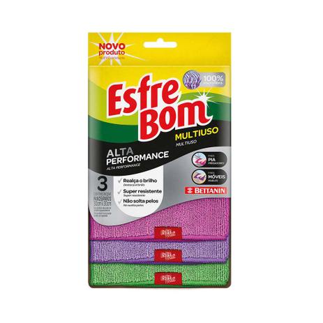 Pano multiuso Esfrebom alta performance Bettanin Menor preço em Pano multiuso Esfrebom alta performance Bettanin