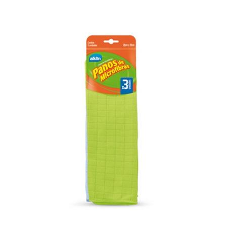 Pano para Limpeza de Microfibra Alklin com 3 é boa?