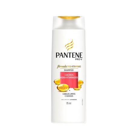 Pantene Cachos Hidratados Shampoo 175ml Menor preço em Pantene Cachos Hidratados Shampoo 175ml