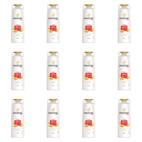 Pantene Cachos Hidratados Shampoo 400ml (Kit C/12) Menor preço em Pantene Cachos Hidratados Shampoo 400ml (Kit C/12)