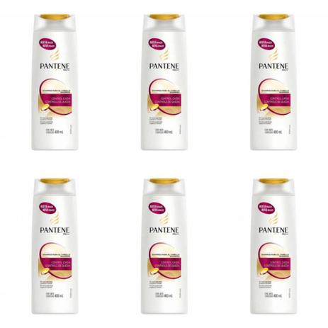 Pantene Controle De Queda Shampoo 400ml (Kit C/06) Menor preço em Pantene Controle De Queda Shampoo 400ml (Kit C/06)