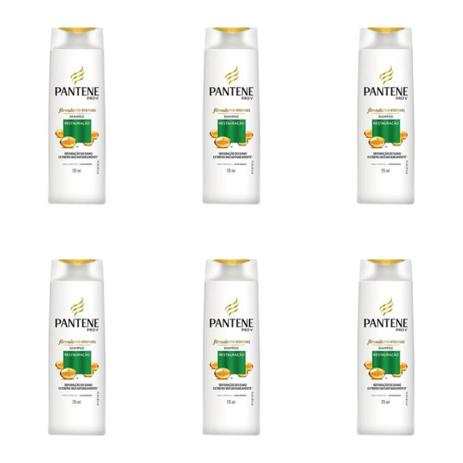 Pantene Restauração Shampoo 175ml (Kit C/06) Menor preço em Pantene Restauração Shampoo 175ml (Kit C/06)