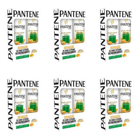 Pantene Restauração Shampoo + Condicionador 175ml (Kit C/06) Menor preço em Pantene Restauração Shampoo + Condicionador 175ml (Kit C/06)