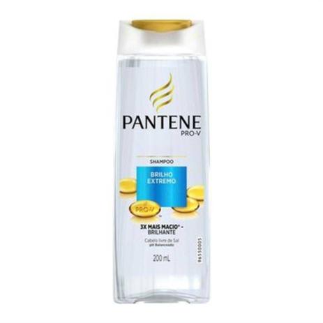 Pantene Shampoo ProV Brilho Extremo 200 ML Menor preço em Pantene Shampoo ProV Brilho Extremo 200 ML