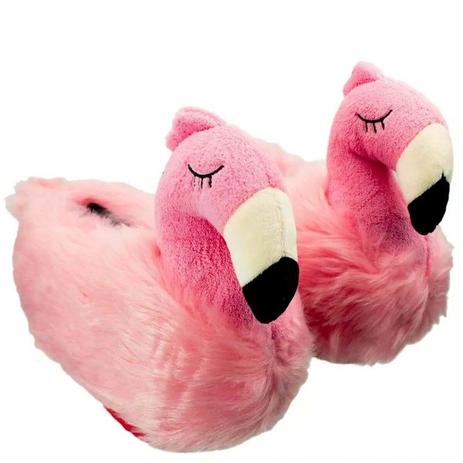 Pantufa 3d Flamingo Ricsen 34/36 Ricsen Menor preço em Pantufa 3d Flamingo Ricsen 34/36 Ricsen