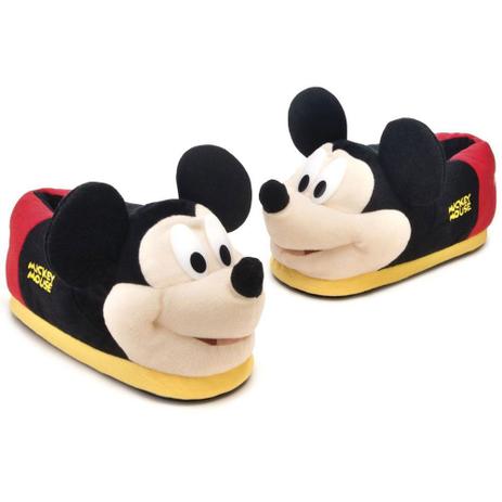 Pantufa 3D Mickey Mouse - Ricsen - Dtc Menor preço em Pantufa 3D Mickey Mouse - Ricsen - Dtc