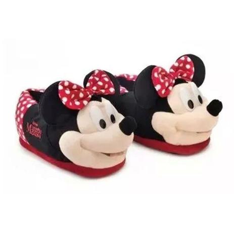 Pantufa 3D Minnie Mouse 34/36 Ricsen Menor preço em Pantufa 3D Minnie Mouse 34/36 Ricsen