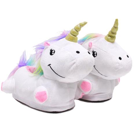 Pantufa 3D Unicornio - Ricsen Menor preço em Pantufa 3D Unicornio - Ricsen