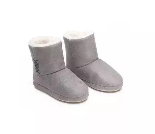 Pantufa bota infantil montana colors cinza 21/22 - ricsen 13808 Menor preço em Pantufa bota infantil montana colors cinza 21/22 - ricsen 13808