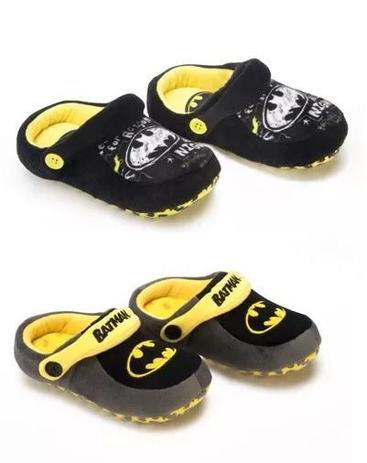 Pantufa Kick Infantil Batman Pelucia Ricsen Menor preço em Pantufa Kick Infantil Batman Pelucia Ricsen