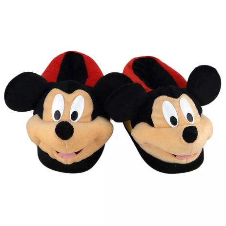 Pantufa mickey vintage 3d - ricsen 18374 Menor preço em Pantufa mickey vintage 3d - ricsen 18374