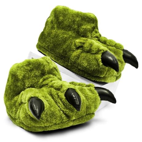 Pantufa Pata De Dinossauro Masculina Feminina Inverno 1190 - Zona Criativa Menor preço em Pantufa Pata De Dinossauro Masculina Feminina Inverno 1190 - Zona Criativa