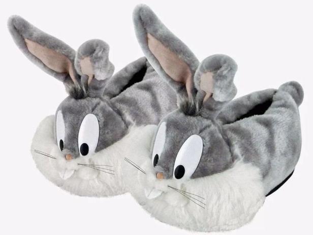 Pantufa Pernalonga 3d Tamanho 34-36 Com Sola Emborrachada Ricsen Menor preço em Pantufa Pernalonga 3d Tamanho 34-36 Com Sola Emborrachada Ricsen