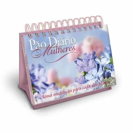 Pão Diário Mulheres Cantarei Edição De Mesa (Flor) Menor preço em Pão Diário Mulheres Cantarei Edição De Mesa (Flor)