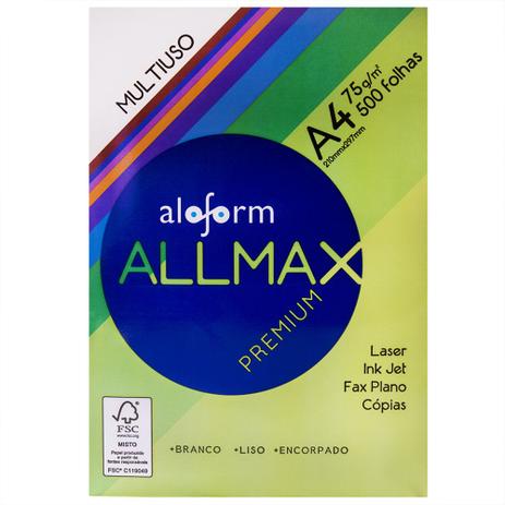 Papel a4 all max Menor preço em Papel a4 all max