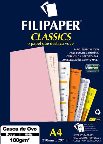Papel A4 Casca de OVO Rosa 180G. Filipaper é ruim? Papel A4 Casca de OVO Rosa 180G. Filipaper é boa?