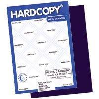 Papel Carbono para Lapis Dupla Face P/A4 AZUL 21X29,7CM Hardcopy Menor preço em Papel Carbono para Lapis Dupla Face P/A4 AZUL 21X29,7CM Hardcopy