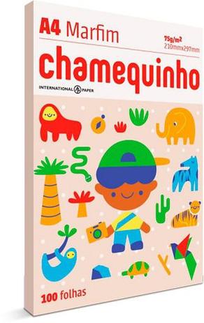 Papel Chamequinho A4 Marfim 100fls é boa?
