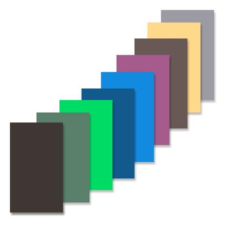 Papel Color Plus Fedrigoni Escuro 180 g/m² A4 Kit 9 Fls Menor preço em Papel Color Plus Fedrigoni Escuro 180 g/m² A4 Kit 9 Fls