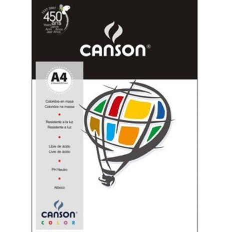 Papel Colorido Canson A4 180g/m² 10 Folhas - Branco Menor preço em Papel Colorido Canson A4 180g/m² 10 Folhas - Branco