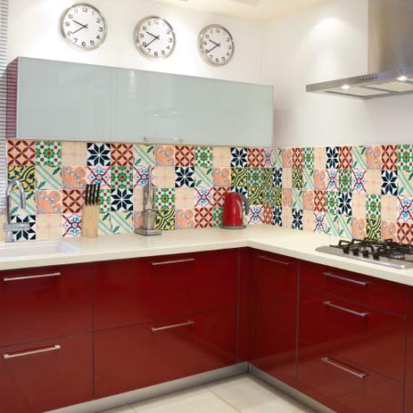 Papel de Parede Adesivo Azulejo Retro 009 3,0 mt A x 48 cm L - Stickdecor Menor preço em Papel de Parede Adesivo Azulejo Retro 009 3,0 mt A x 48 cm L - Stickdecor