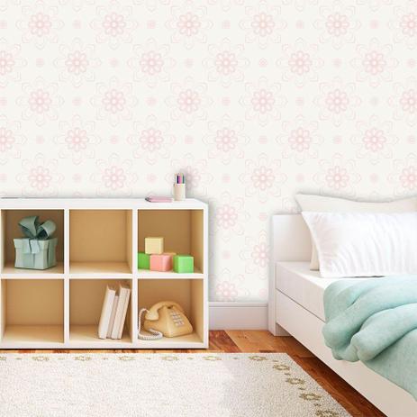 Papel de Parede Adesivo Lavável f0063 Floral Rosa Pontilhada - Final decor Menor preço em Papel de Parede Adesivo Lavável f0063 Floral Rosa Pontilhada - Final decor
