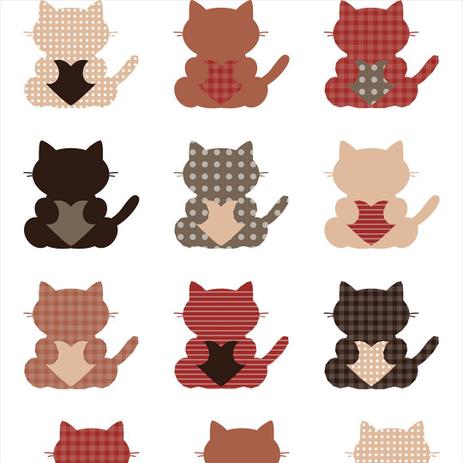 Papel de Parede Adesivo Quarto Teens Gatinhos Gatos Fofos - Gf Casa Decor Menor preço em Papel de Parede Adesivo Quarto Teens Gatinhos Gatos Fofos - Gf Casa Decor