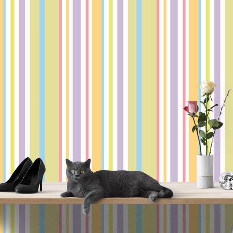 Papel de Parede Adesivo Rolo 0,58x3,00M Listrado 0721b - Papel na parede - 4724 é ruim? Papel de Parede Adesivo Rolo 0,58x3,00M Listrado 0721b - Papel na parede - 4724 é boa?