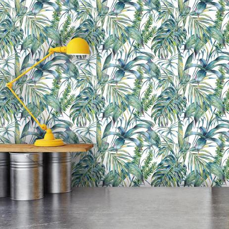 Papel de Parede Adesivo Rolo 0,58x3,00M Natureza Folhas Verde 589397564 - Papel na parede é ruim? Papel de Parede Adesivo Rolo 0,58x3,00M Natureza Folhas Verde 589397564 - Papel na parede é boa?